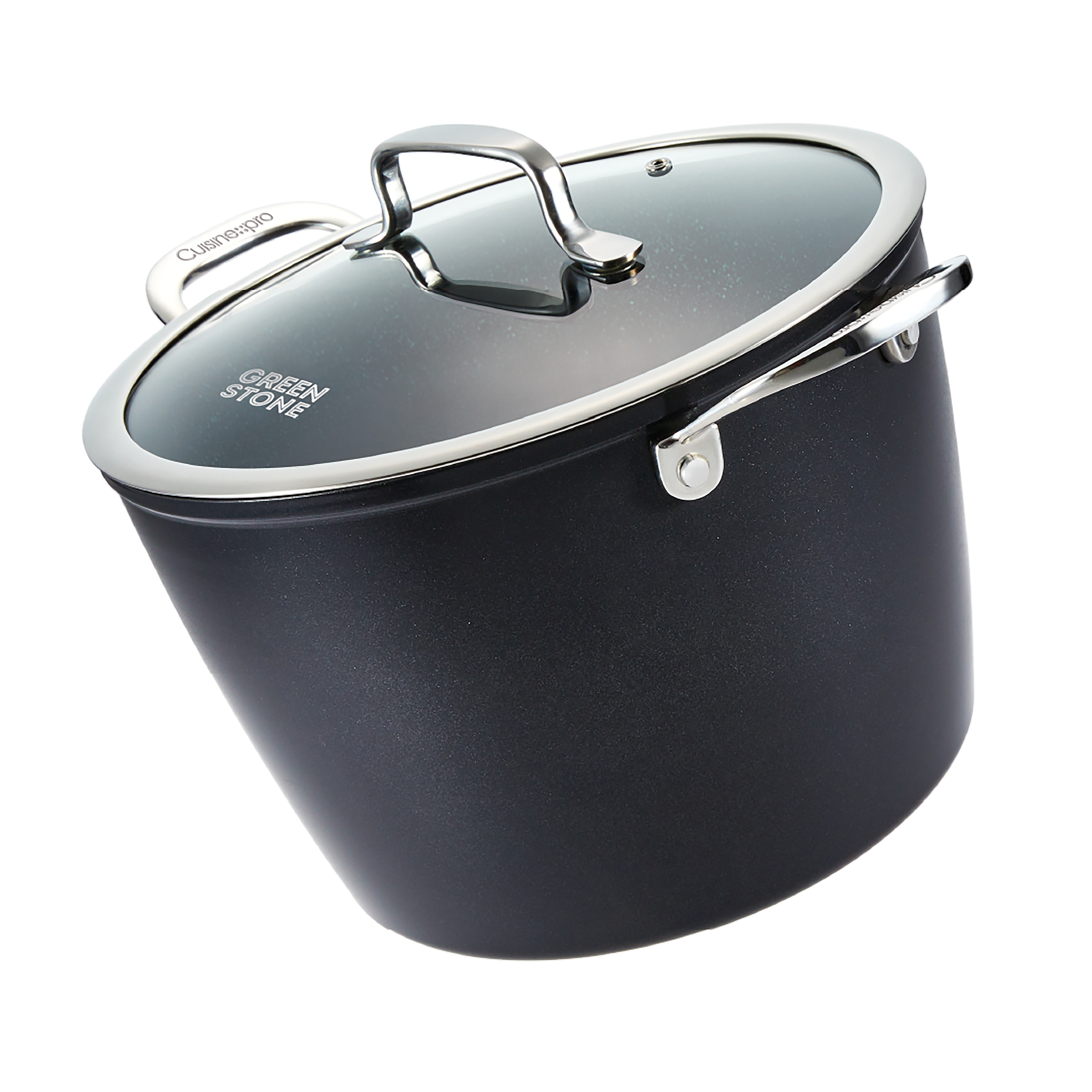 Cuisine::pro® GREEN STONE™ 8.5 Qt. Stockpot with lid - hover