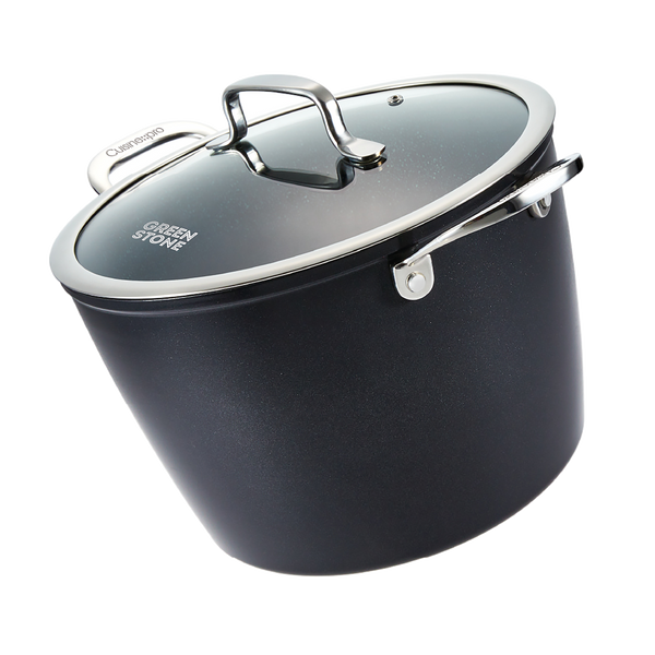 Cuisine::pro® GREEN STONE™ 8.5 Qt. Stockpot with lid - hover
