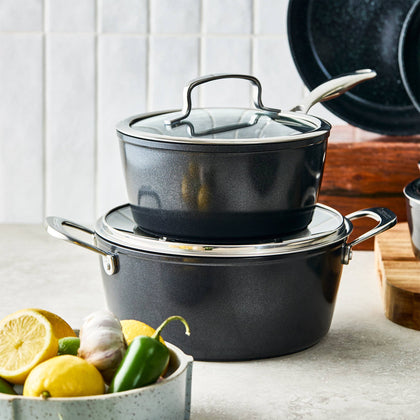 Cuisine::pro® GREEN STONE™ 9-Piece Cookset