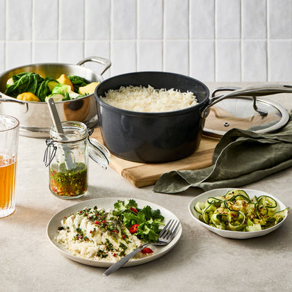 Cuisine::pro® GREEN STONE™ 9-Piece Cookset
