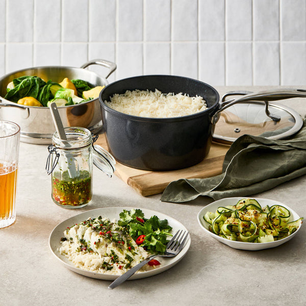 Cuisine::pro® GREEN STONE™ 9-Piece Cookset