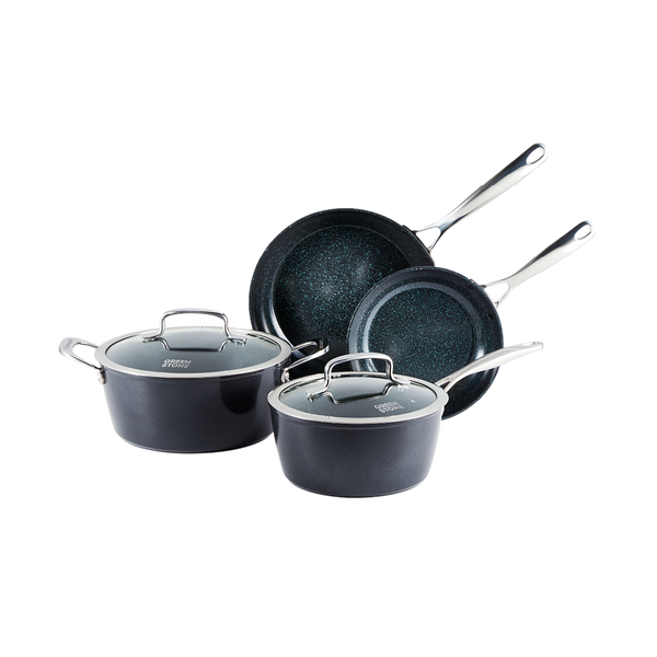 Cuisine::pro® GREEN STONE™ 6-Piece Cookset