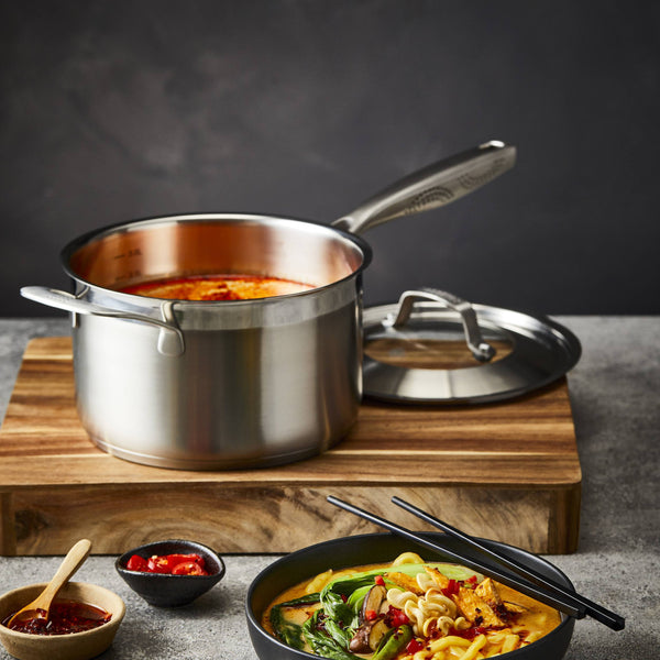 Cuisine::pro® iD3® SS 3.7 Qt. Saucepan with Lid - hover