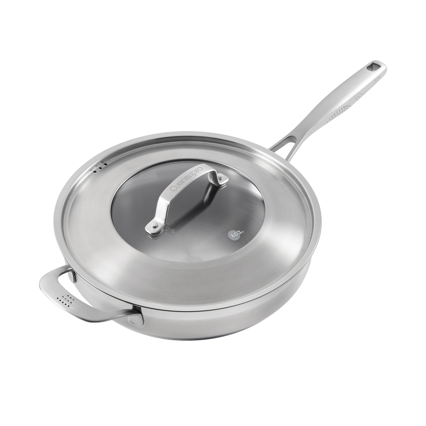 Cuisine::pro® iD3® SS 3.5 Qt. Sauté Pan with Lid
