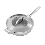 Cuisine::pro® iD3® SS 3.5 Qt. Sauté Pan with Lid