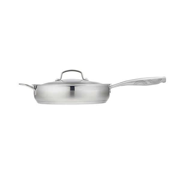Cuisine::pro® iD3® SS 3.5 Qt. Sauté Pan with Lid - hover