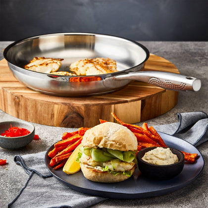 Cuisine::pro® iD3® SS 3.5 Qt. Sauté Pan with Lid