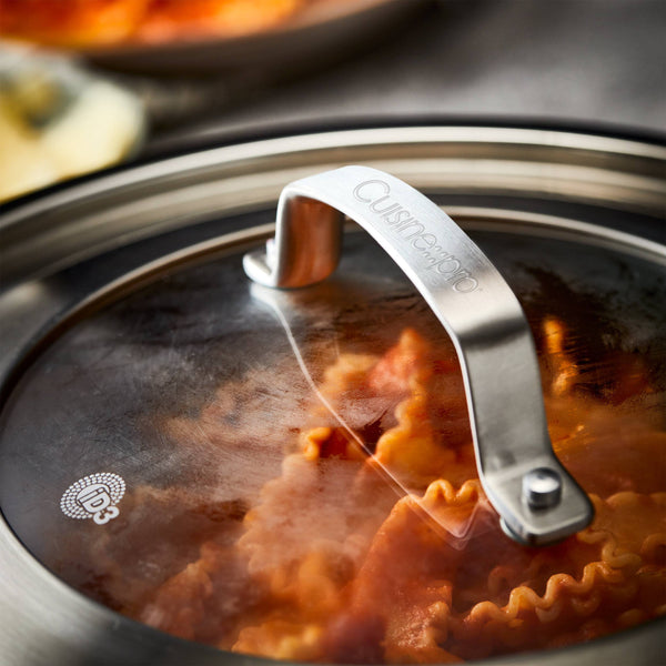 Cuisine::pro® iD3® SS 3.5 Qt. Sauté Pan with Lid