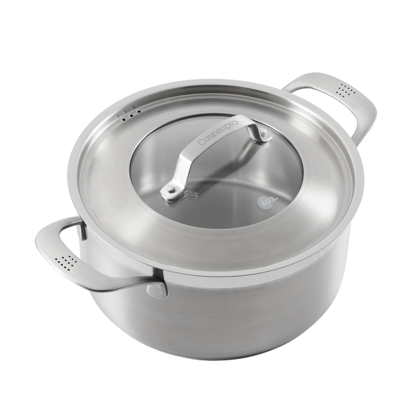 Cuisine::pro® iD3® SS 5 Qt. Casserole Pan with Lid