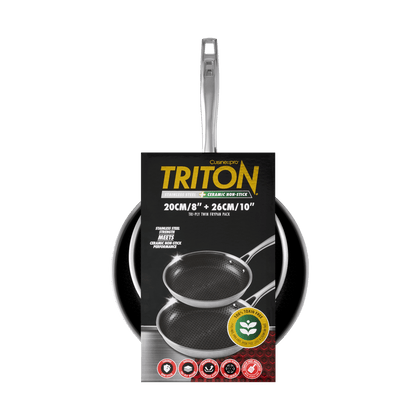 Cuisine::pro® Triton Twin Frypan 8