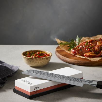 Cuisine::pro® Damashiro EMPEROR® Double-Sided Grit Whetstone 600/2000