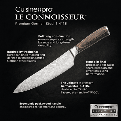 Cuisine::pro® LE CONNOISSEUR™ 7-Piece Haute Knife Block