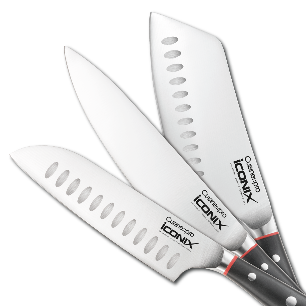 Cuisine::pro® iconiX® 3 Piece Starter Knife Set – THE CUSTOM CHEF TM