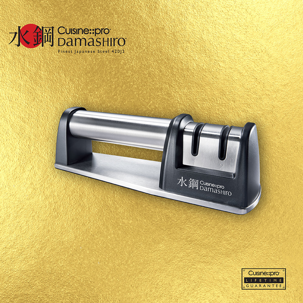 Kitchen IQ Diamond Pro - 2-Stage Knife and Scissor Sharpener (SCP