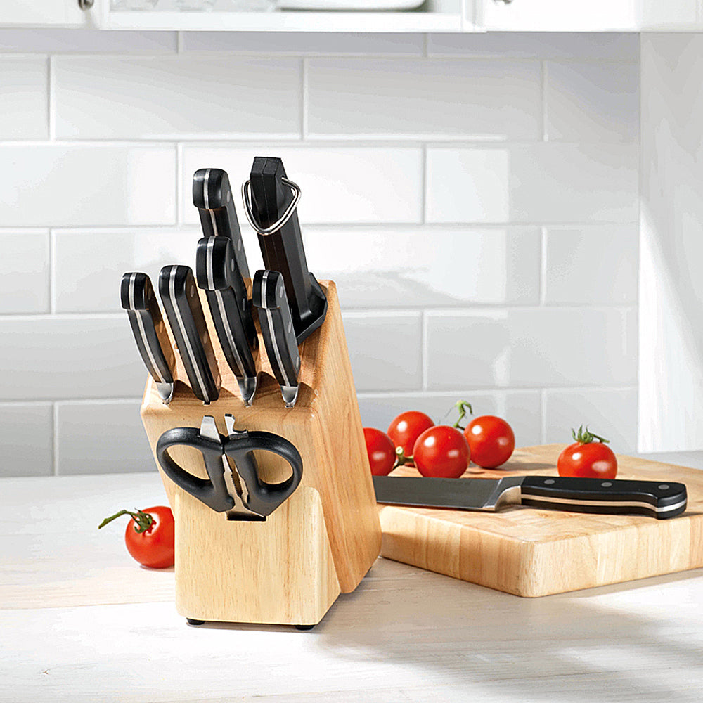 Cuisine::pro SABRE 14-Piece Stainless Steel Knife Set with Knife Block  1029417 - The Home Depot