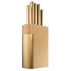 Cuisine::pro® Daisho™ Nara 6 Piece Knife Block Brass