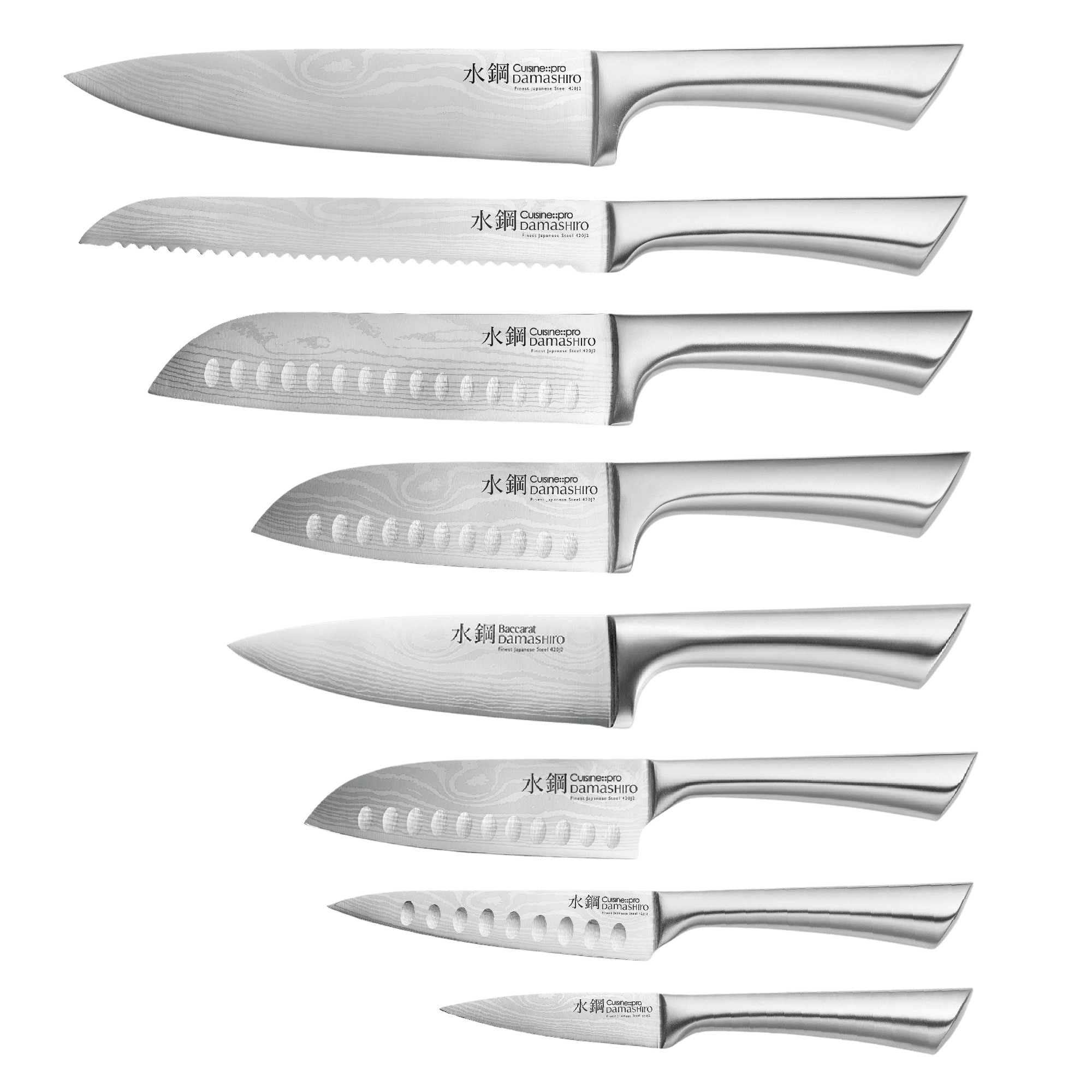 Professional 9 Piece Roll Knife Set, BBQ Knife Set, Knife Roll, Japane —  CHIMIYA
