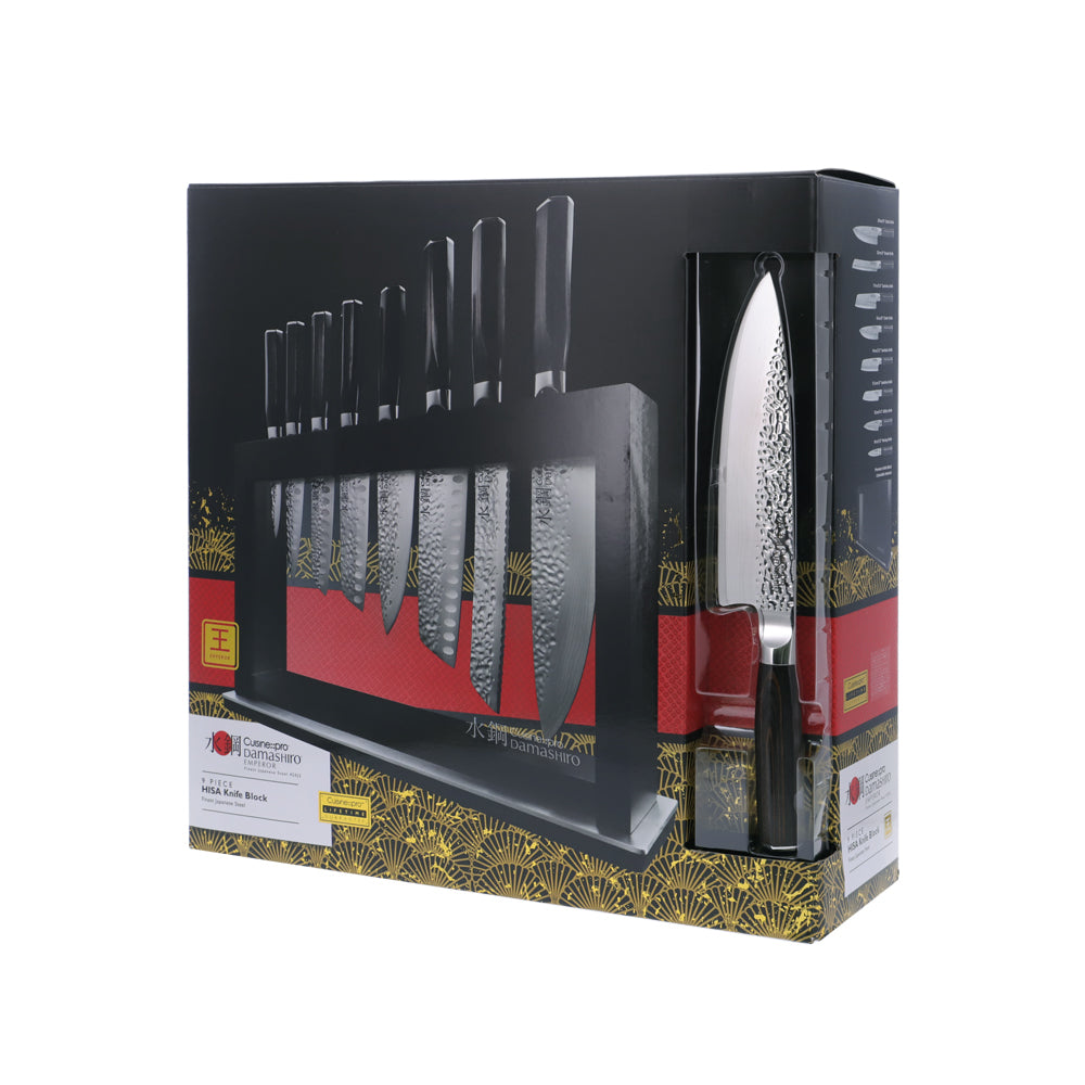 Hammer Stahl 9 Chef Knife - Damascus Series – Heritage Steel
