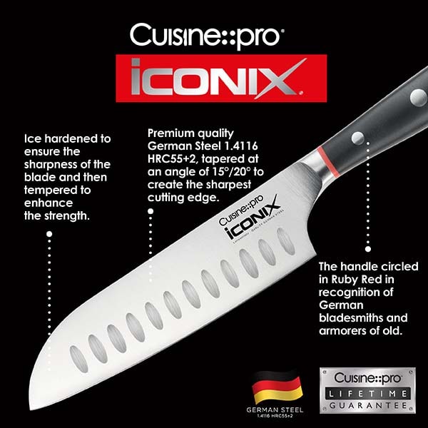 Cuisine::pro® Artisan™ Stahl 6 Piece Knife Block – Cuisine::pro® USA